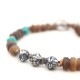 ��ͽ����ա�CHAFF DESIGN�̥���ա��ǥ������Horn Beads Turquoise Bracelet