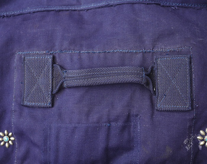 IrregulaR by ZIP STEVENSON Vintage Military Shoulder Bag #17 / Navy