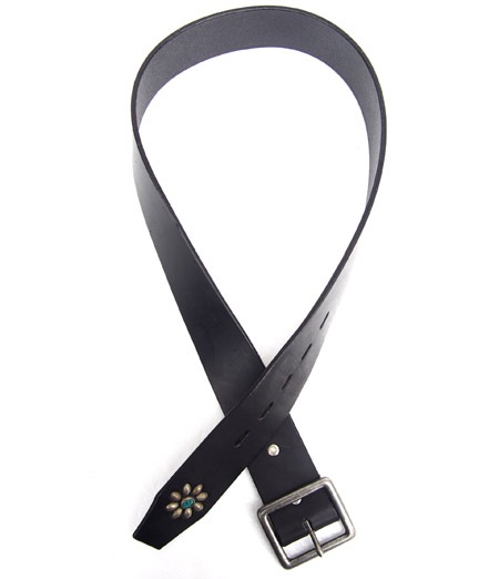 HTC Belt End Only Flower Buckle #7 TQS N / Black2