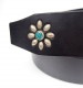 HTC Belt End Only Flower Buckle #7 TQS N / Black2