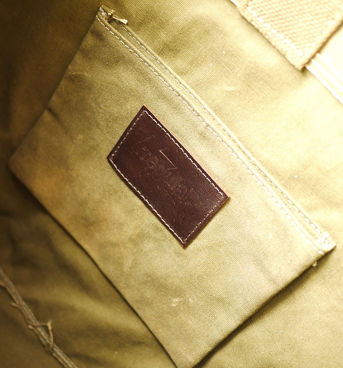 IrregulaR by ZIP STEVENSON Vintage Military Shoulder Bag #22 / Khaki