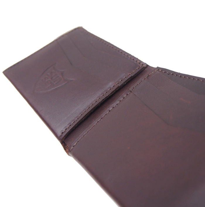 HTC SUNSET Short Wallet Simple / D Brown