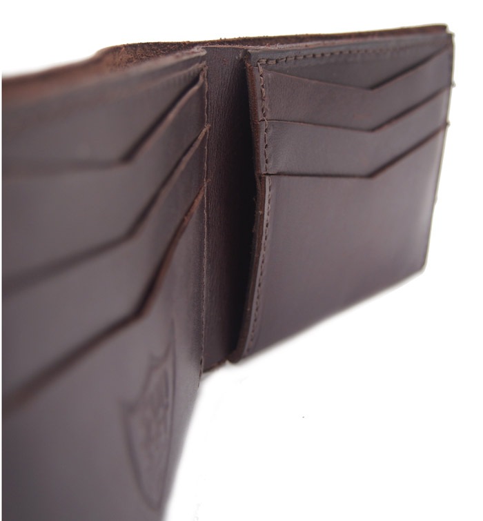 HTC SUNSET Short Wallet Simple / D Brown