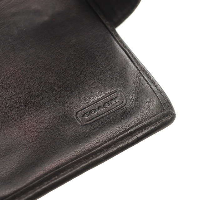 PANTY Original Design "OLD COACH" Vintage Remake Studs Leather Wallet / 