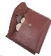 HTC SUNSET Short Wallet Simple / Brown