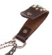 HTC Sunset Wallet Chain Flower #6 TQS N / D Brown