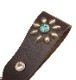 HTC Sunset Wallet Chain Flower #6 TQS N / D Brown