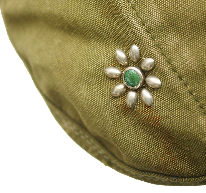 IrregulaR by ZIP STEVENSON Vintage Military Shoulder Bag #22 / Khaki