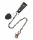 HTC Sunset Wallet Chain Flower #6 TQS N /  Black