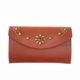 HTC Sunset Long Wallet Flower #1 TQS B / Brown / Light Brown