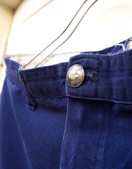 HTC DENIM DOCTORS ̎ÎÎގƎюĎގޡ ѥ Vintage Remake Cotton Work Pants / Navy