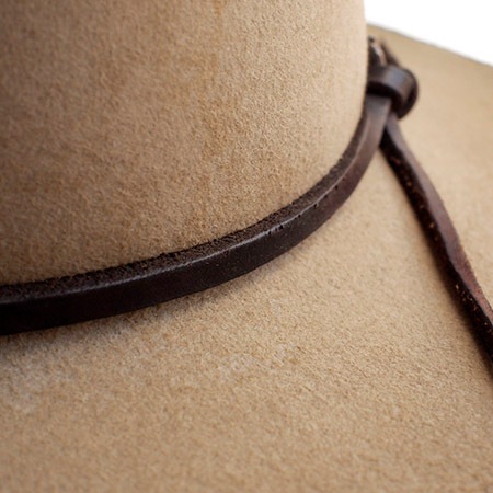 CHAFF DESIGN�̥���ա��ǥ������ Vintage Remake Custom Long Brim Hat / Beige��