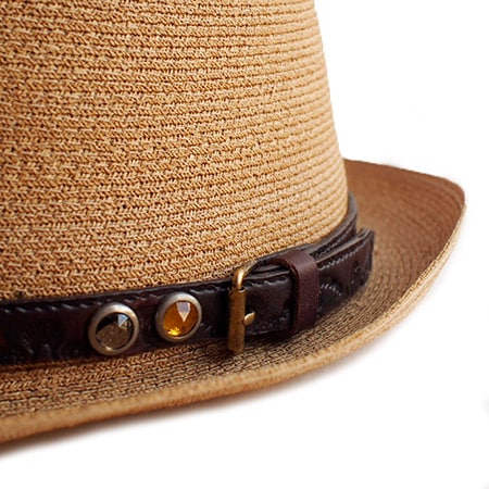 CHAFF DESIGN�̥���ա��ǥ������ Vintage Remake Custom Straw Hat / Natural