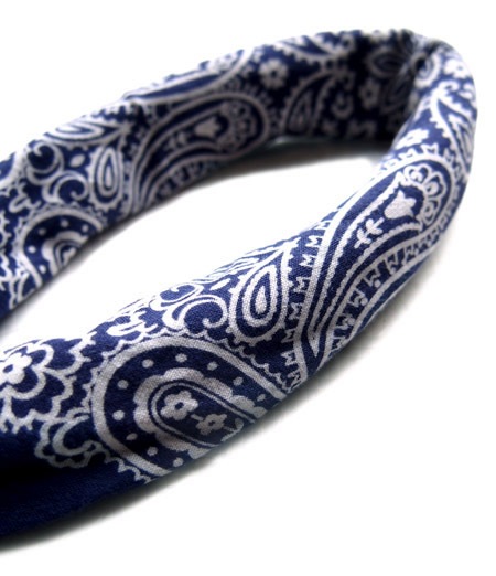 CHAFF DESIGN�̥���ա��ǥ������Antique Spoon Scarf Ring / NAVY��