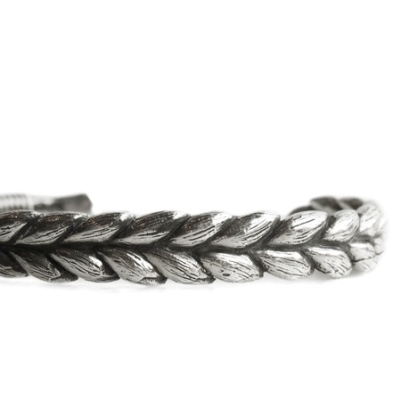CHAFF DESIGN̥աǥWeat Silver Texture Bangle