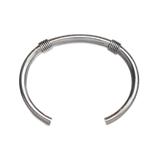 CHAFF DESIGN�̥���ա��ǥ������C-ROUND W COIL CUFF SV950/ 4mm