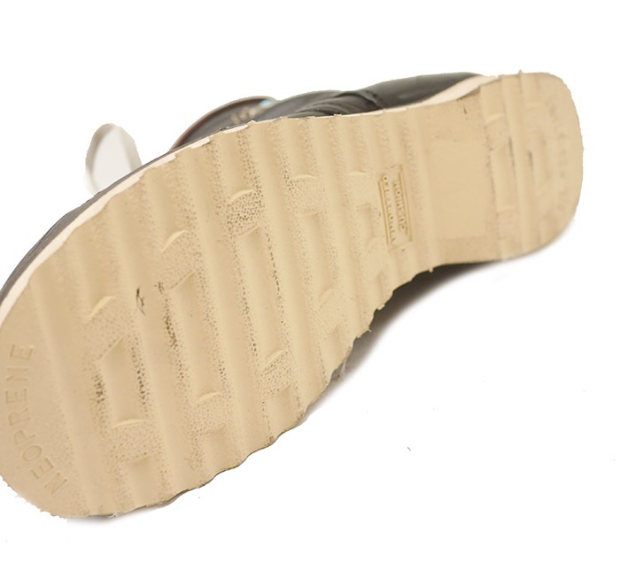 IrregulaR by ZIP STEVENSON �ڎ��ڎ��ގ��׎��� Vintage remake White Sole Jump Boots Brown / US9