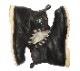 IrregulaR by ZIP STEVENSON �ڎ��ڎ��ގ��׎��� Vintage remake White Sole Jump Boots Brown / US9