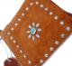 HTC L-zip Wallet Flower Suede #1 TQS N / Camel