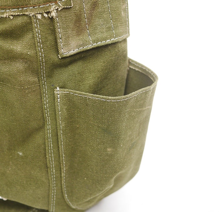 IrregulaR by ZIP STEVENSON Vintage Military Shoulder Bag #23 / Khaki