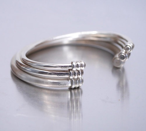 CHAFF DESIGN�̥���ա��ǥ������C-ROUND END CAP CUFF SV950/ 4.5mm
