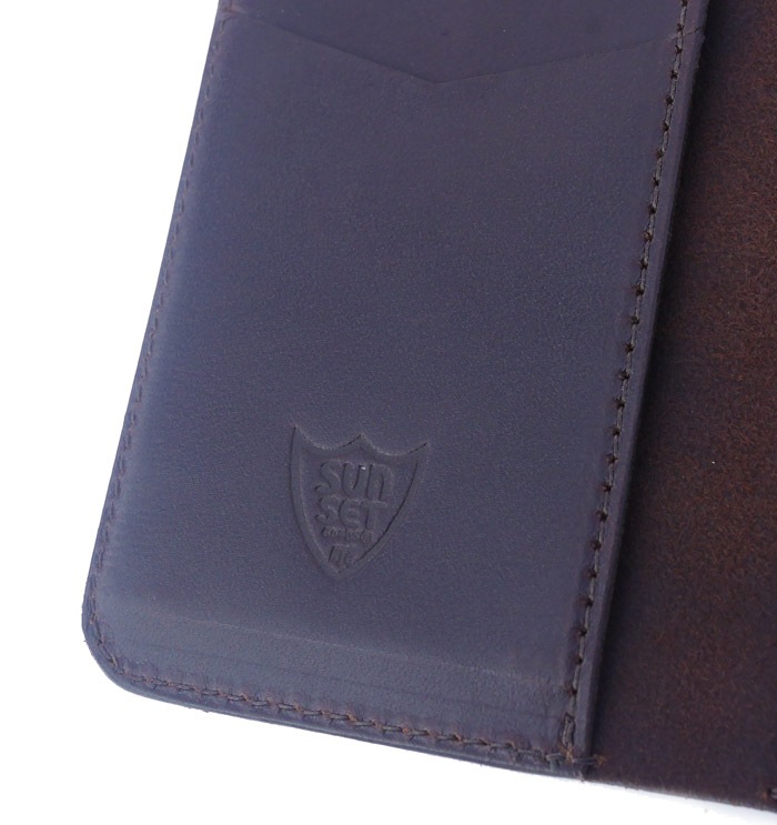 HTC SUNSET Card Case Flower TQS N / D Brown