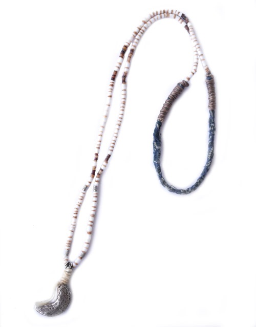 CHAFF DESIGN�̥���ա��ǥ������CASHEW SHELL NECKLACE