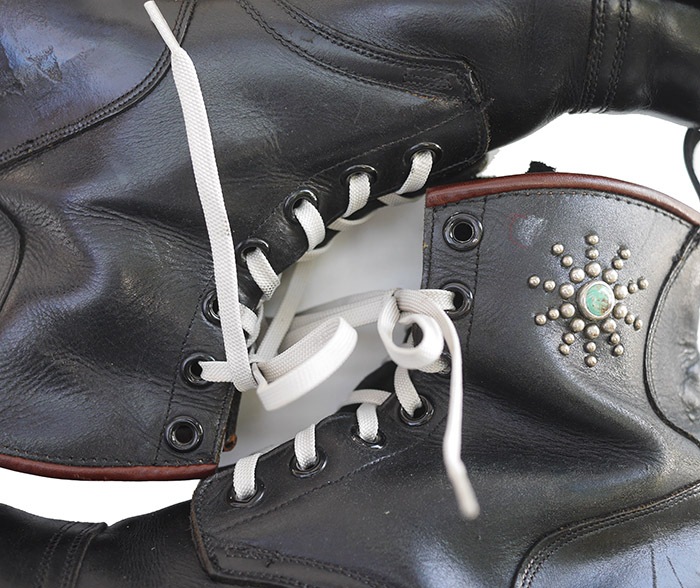 SIZE US8.5(just)/ IrregulaR by ZIP STEVENSON �ڎ��ڎ��ގ��׎��� Vintage remake White Sole Jump Boots Brown