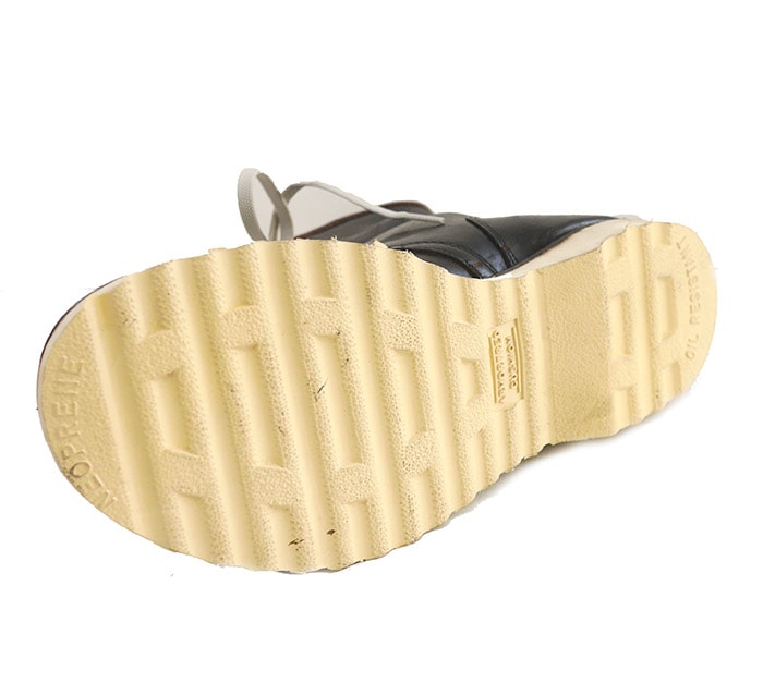 SIZE US8.5(just)/ IrregulaR by ZIP STEVENSON �ڎ��ڎ��ގ��׎��� Vintage remake White Sole Jump Boots Brown