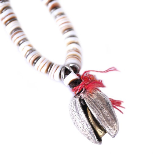 CHAFF DESIGN�̥���ա��ǥ������PISTACHIO SHELL NECKLACE