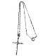 CHAFF DESIGN�̥���ա��ǥ������WOOD CROSS-S BEADS NECKLACE