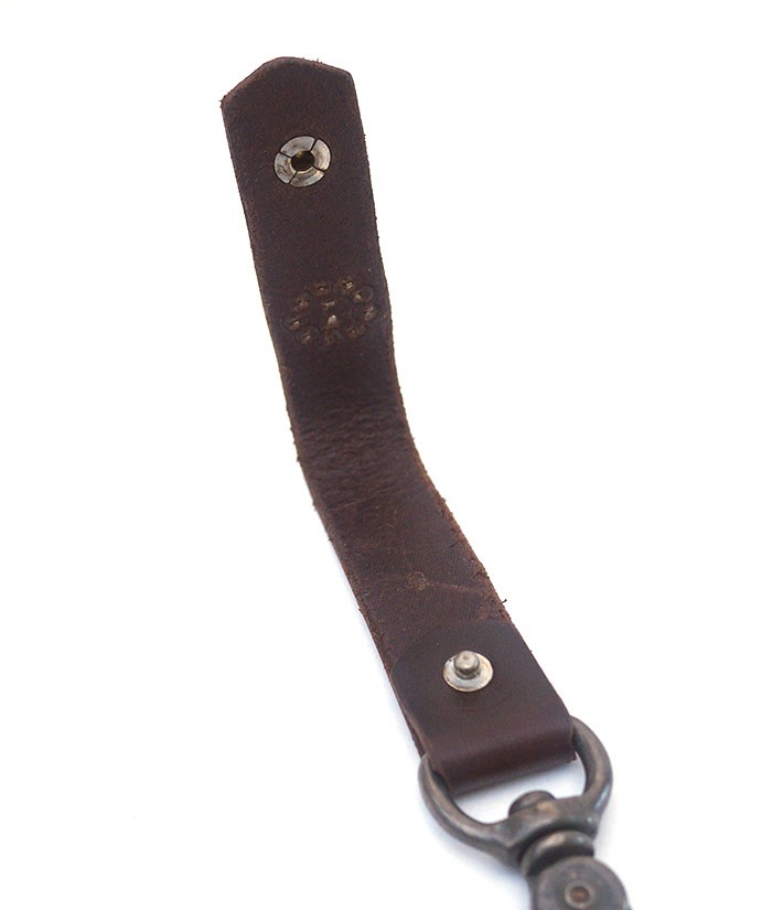 HTC タグキーホルダー ピンクストーン ブラック N&J 付き HTC N&J Ring Key Holder #Flower Stone : STANDARD CALIFORNIA