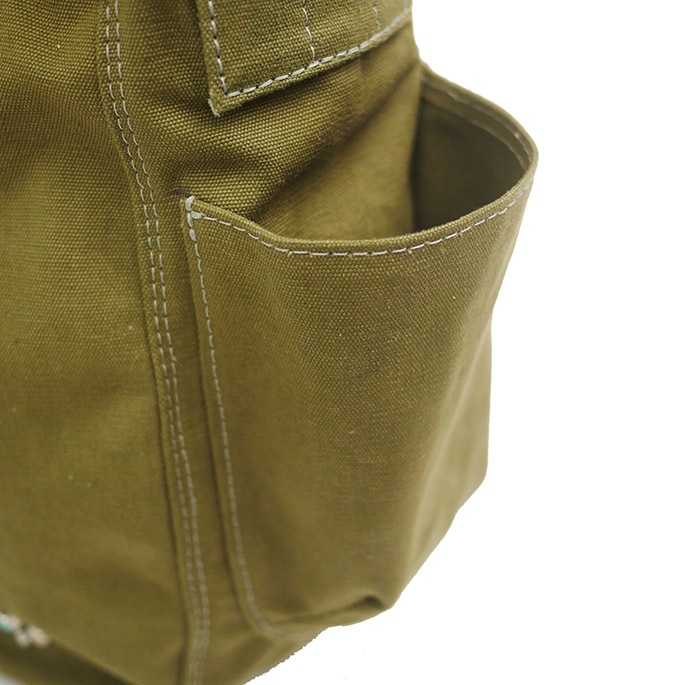 IrregulaR by ZIP STEVENSON Vintage Military Shoulder Bag #23 / Khaki