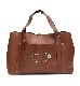 HTC Tote Bag Big Flower Leather #10 TQS N / Brown|BAG|【 HTC / HTC SUNSET GooDs 】 