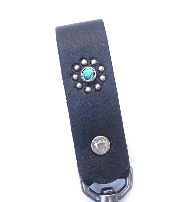HTC スナップ キーホルダー アンブレラ ターコイズ ライトブラウン HTC [エイチティーシー] BRACELET #B TURQUOISE ターコイズ