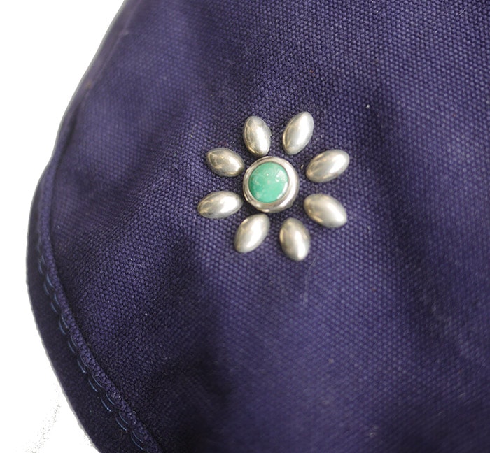 IrregulaR by ZIP STEVENSON Vintage Military Shoulder Bag #18 / Navy