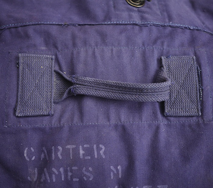 IrregulaR by ZIP STEVENSON Vintage Military Shoulder Bag #18 / Navy