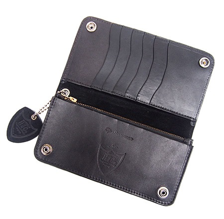 HTC Long Wallet Flower Suede #5 TQS N / Black