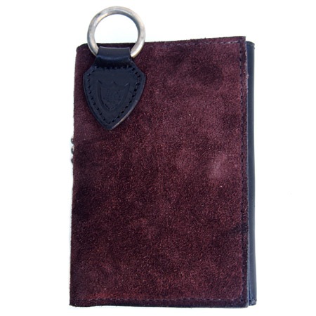 HTC Sunset Short Wallet Flower Suede Mix TQS N / Brown