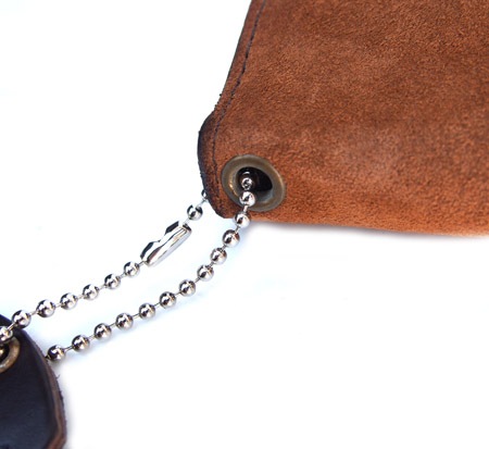 HTC Long Wallet Flower & Umbrella Suede mix #6 TQS B / Camel