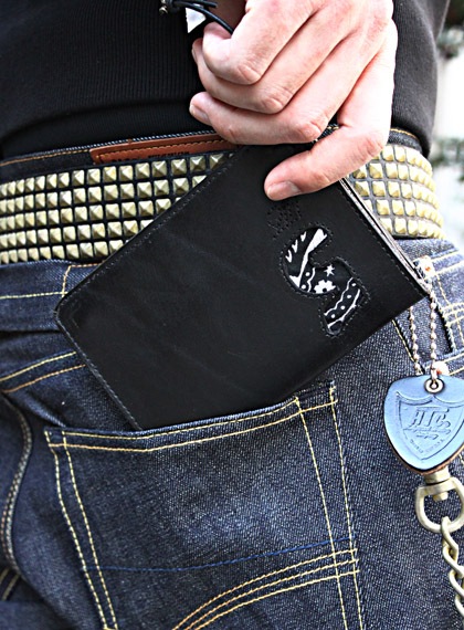 HTC Short Wallet Original Vintage Bandana / No.9