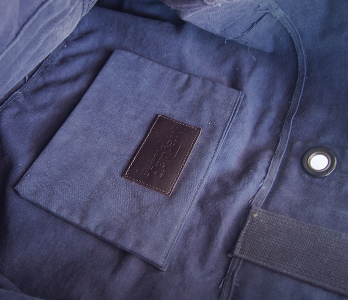 IrregulaR by ZIP STEVENSON Vintage Military Shoulder Bag #9 / Navy