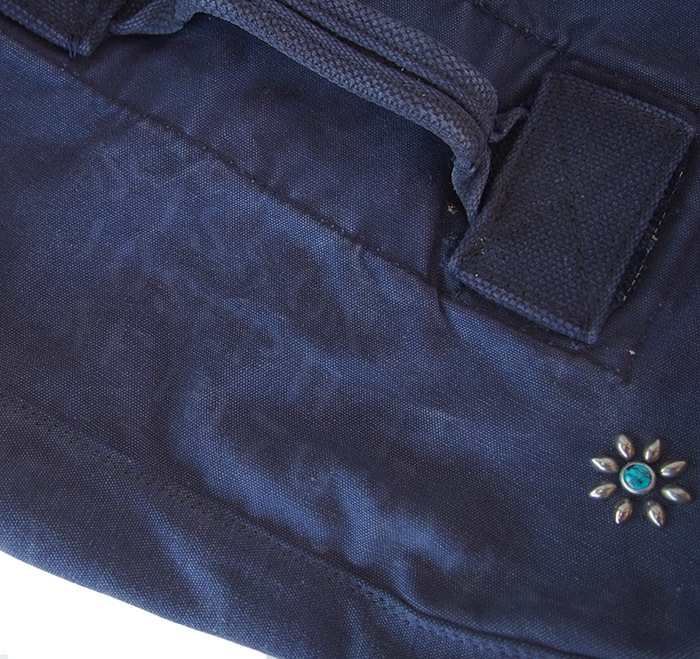 IrregulaR by ZIP STEVENSON Vintage Military Shoulder Bag #9 / Navy