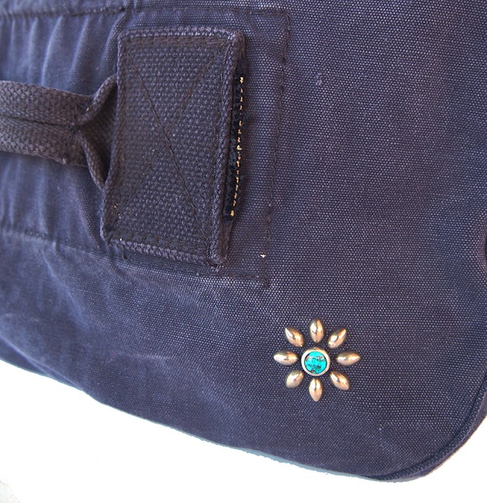 IrregulaR by ZIP STEVENSON Vintage Military Shoulder Bag #9 / Navy