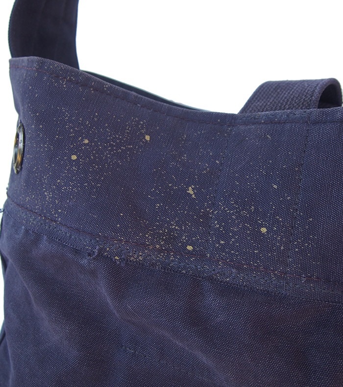 IrregulaR by ZIP STEVENSON Vintage Military Shoulder Bag #9 / Navy