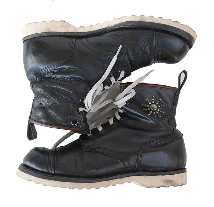 SIZE US9(Bigsize) / IrregulaR by ZIP STEVENSON Jump Boots White Sole