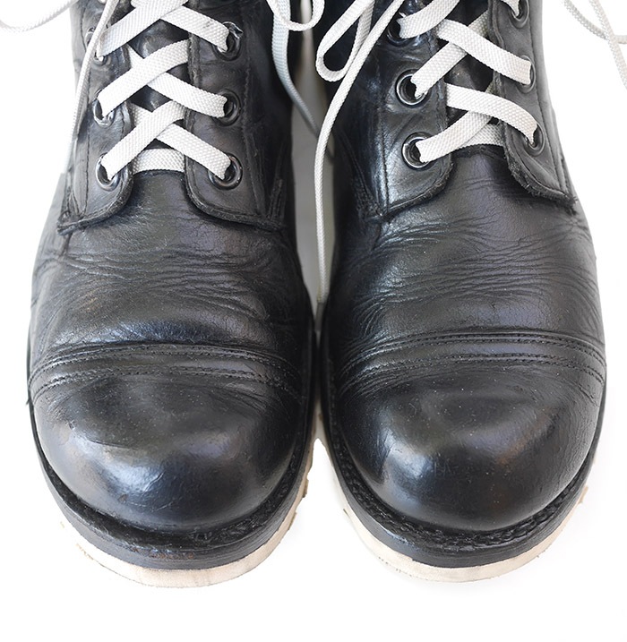 SIZE US9(Bigsize) / IrregulaR by ZIP STEVENSON Jump Boots White Sole