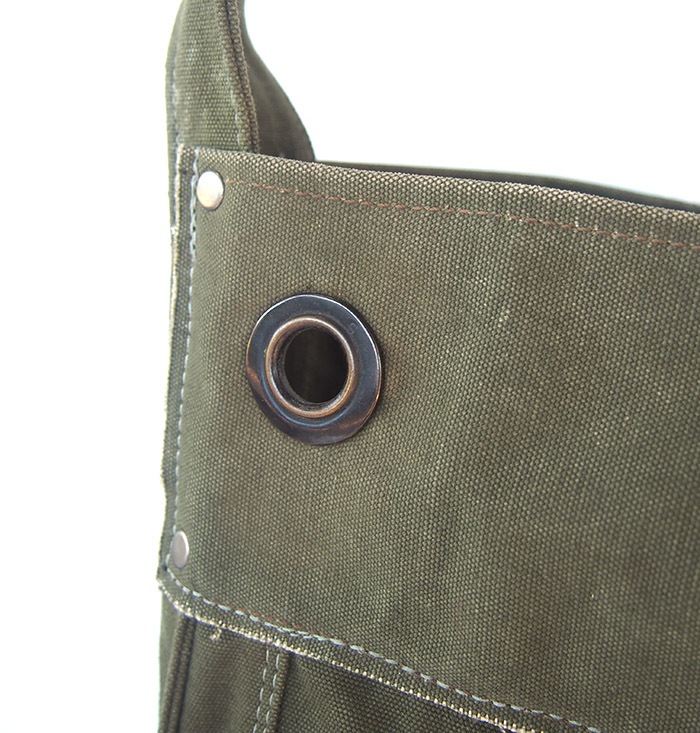 IrregulaR by ZIP STEVENSON Vintage Military Shoulder Bag #19 / Khaki