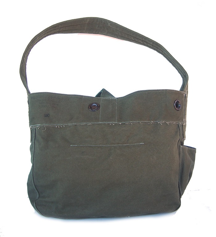 IrregulaR by ZIP STEVENSON Vintage Military Shoulder Bag #19 / Khaki