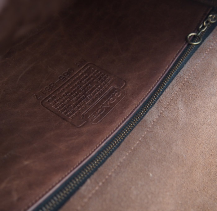 PANTY Original Design "OLD COACH" Vintage Shoulder Bag / No.33